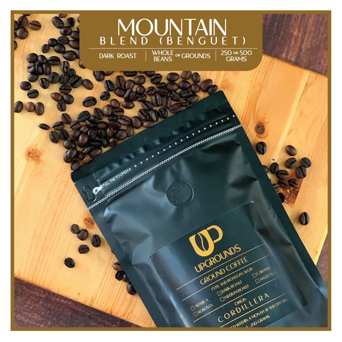 Blended Coffee | Mountain Blend | Upgrounds