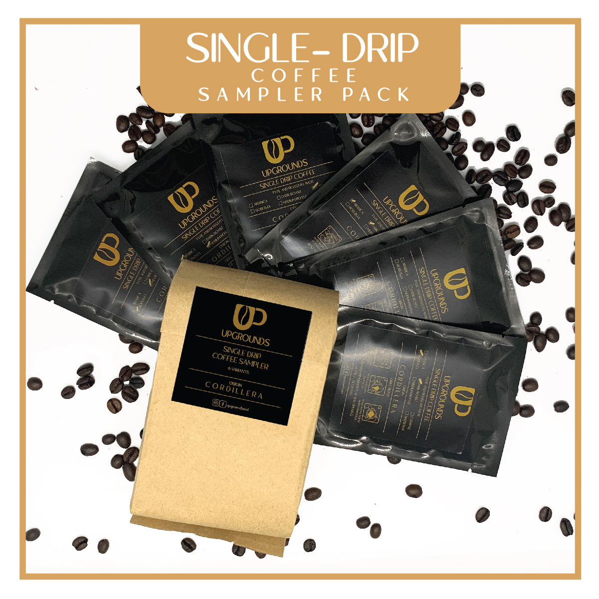 Single drip outlet coffee