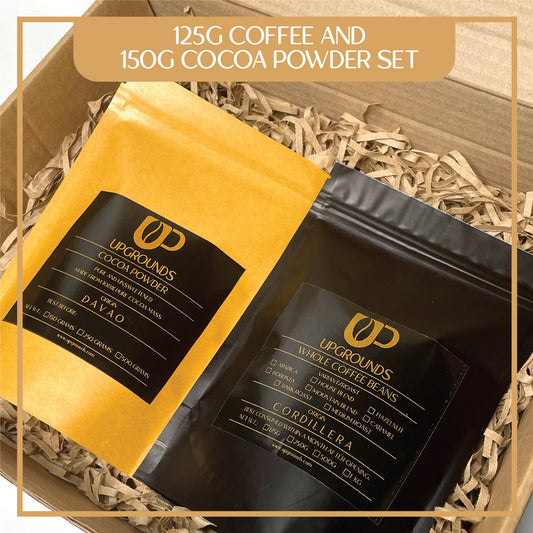 125g Coffee and 150g Cocoa Powder Set | Upgrounds