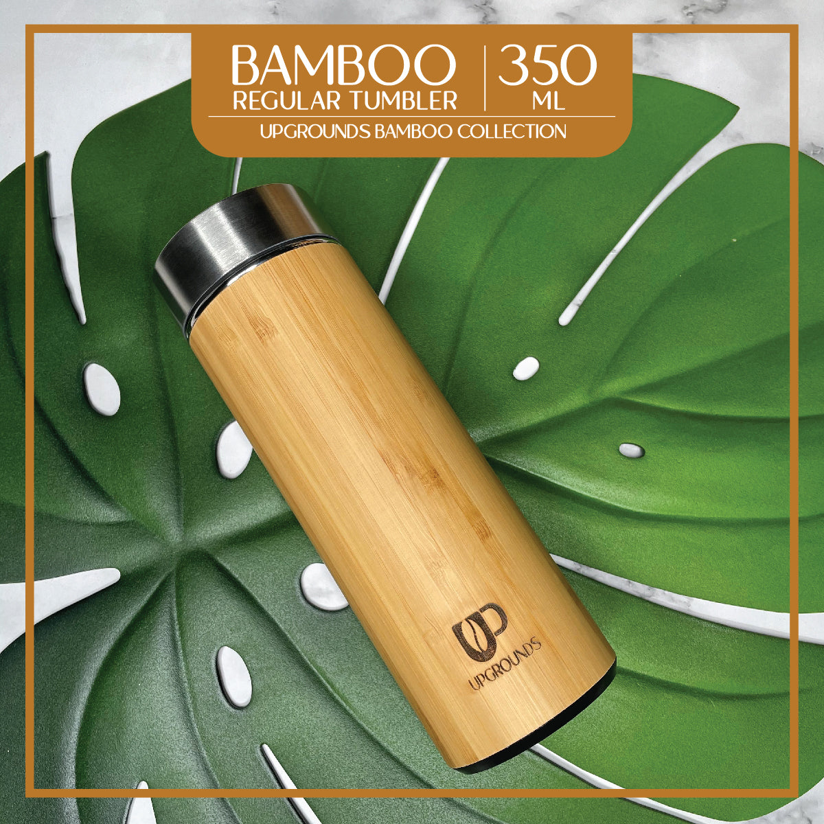 350ml Bamboo Tumbler | Upgrounds