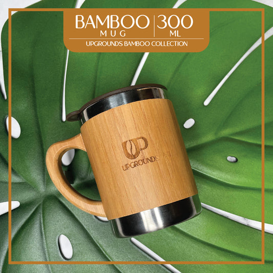 Bamboo Coffee Mug (300ml) | Upgrounds