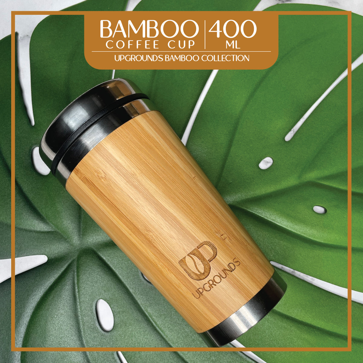 Bamboo Coffee Cup (400mL)